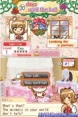 Princess Debut screenshot 3 for Nintendo DS
